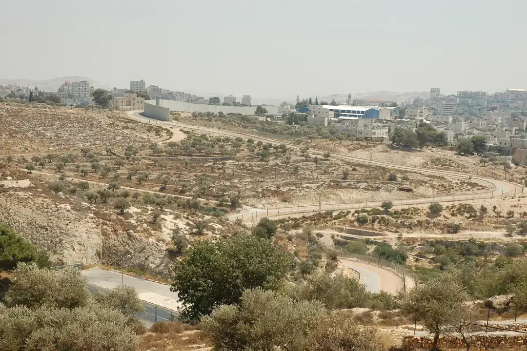 The view from Gilo, Jerusalem