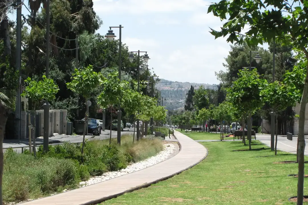 The Train Track Park, Jerusalem